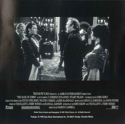 James Horner : The Mask Of Zorro (Music From The Motion Picture) (Album)