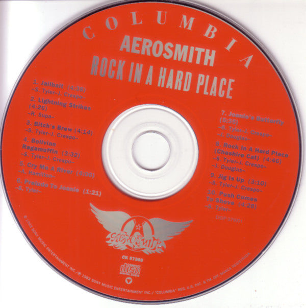 Aerosmith : Rock In A Hard Place (Album,Reissue,Remastered,Repress)