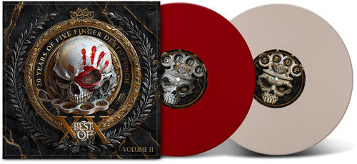 Five Finger Death Punch - Best of - Volume 2 (Indie Exclusive, 2LP Blood &amp; Bone Vinyl) UPC: 810202530157