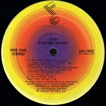 Stephen Bishop : Bish (LP,Album)