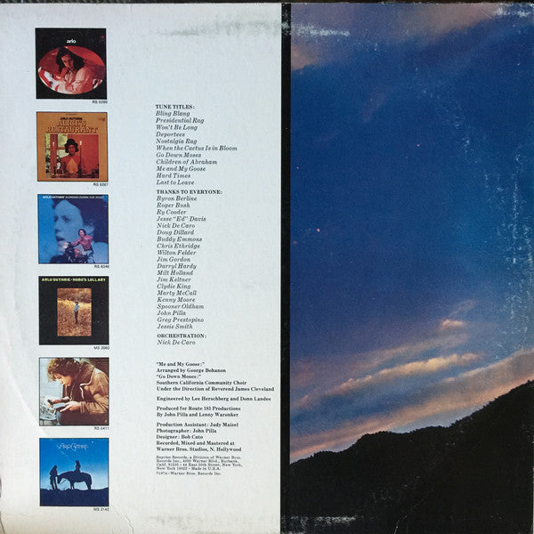 Arlo Guthrie : Arlo Guthrie (LP,Album)