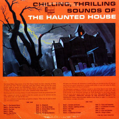 No Artist : Chilling, Thrilling Sounds Of The Haunted House (LP,Album,Reissue,Mono)