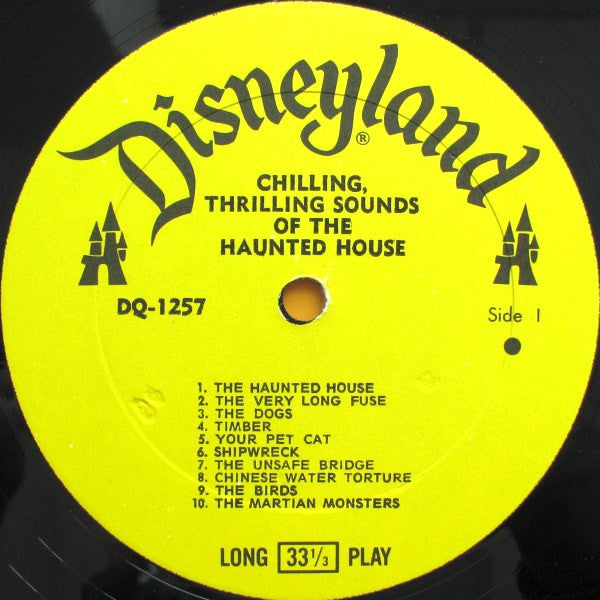 No Artist : Chilling, Thrilling Sounds Of The Haunted House (LP,Album,Reissue,Mono)