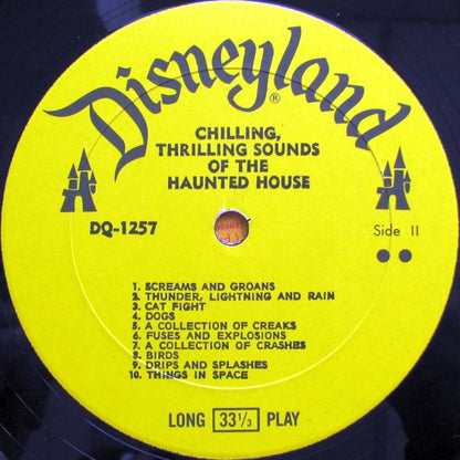 No Artist : Chilling, Thrilling Sounds Of The Haunted House (LP,Album,Reissue,Mono)