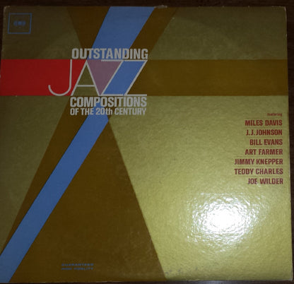 Various : Outstanding Jazz Compositions of the 20th Century (LP,Compilation,Promo,Mono)