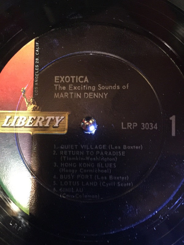 Martin Denny : Exotica (LP,Album,Repress,Mono)