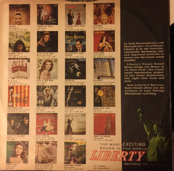 Martin Denny : Exotica (LP,Album,Repress,Mono)