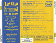 Empire Brass Quintet, The : Class Brass - On The Edge (Album,Club Edition)