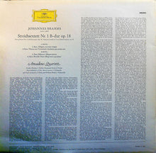 Johannes Brahms — Amadeus-Quartett · Cecil Aronowitz · William Pleeth : Streichsextett Nr. 1 B-dur Op. 18 (LP)