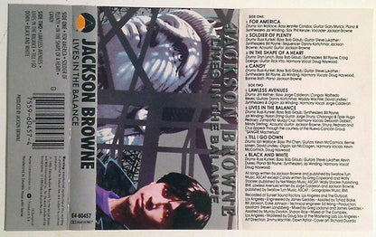 Jackson Browne : Lives In The Balance (Album,Club Edition)