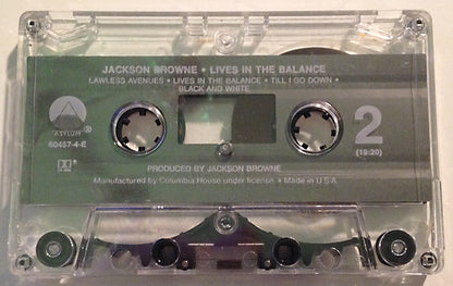Jackson Browne : Lives In The Balance (Album,Club Edition)