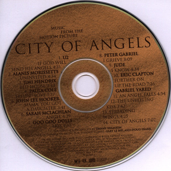 Various : City Of Angels (Music From The Motion Picture) (HDCD,Compilation)