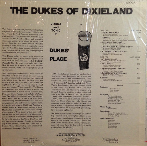 Dukes Of Dixieland : Duke's Place (LP,Album)