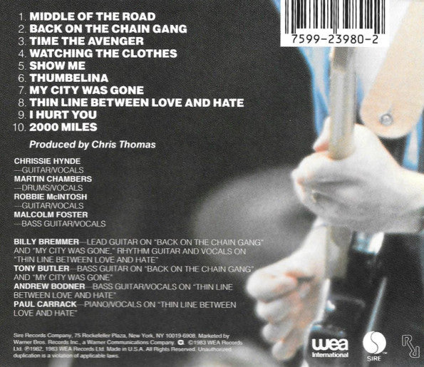 Pretenders, The : Learning To Crawl (Album,Reissue)