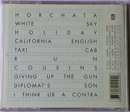 Vampire Weekend : Contra (Album)