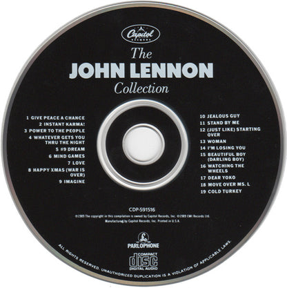 John Lennon : The John Lennon Collection (Compilation,Club Edition)