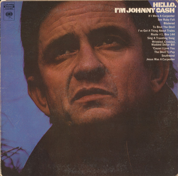 Johnny Cash : Hello, I'm Johnny Cash (LP,Album,Stereo)