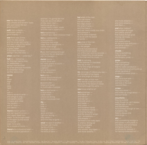 Johnny Cash : Hello, I'm Johnny Cash (LP,Album,Stereo)