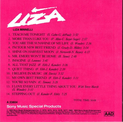 Liza Minnelli : Liza (Compilation)