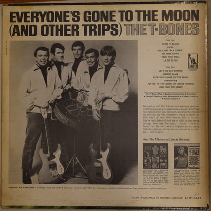T-Bones, The : Everyone's Gone To The Moon (And Other Trips) (LP,Album,Mono)