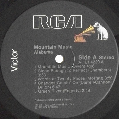 Alabama : Mountain Music (LP,Album)