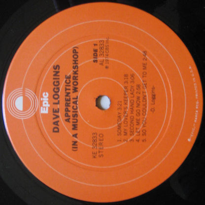 Dave Loggins : Apprentice (In A Musical Workshop) (LP,Album)