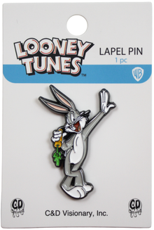 Enamel Pin - Looney Tunes - Bugs Bunny Eating A Carrot