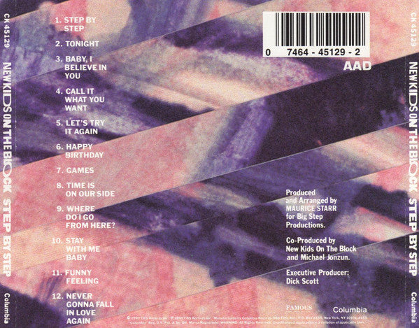 New Kids On The Block : Step By Step (Album)