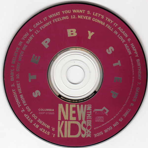 New Kids On The Block : Step By Step (Album)