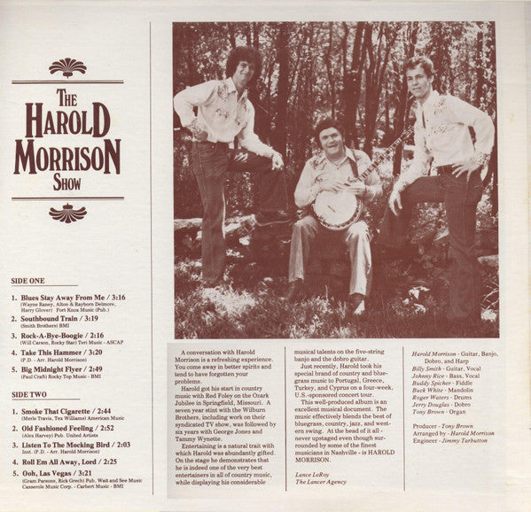 Harold Morrison : The Harold Morrison Show (LP,Album)
