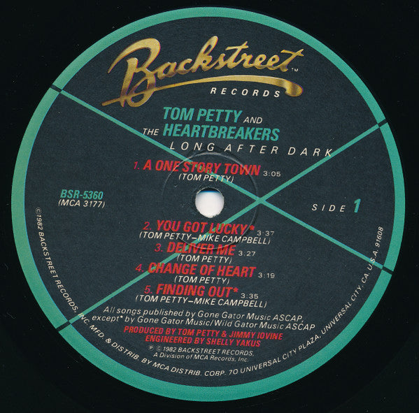 Tom Petty And The Heartbreakers : Long After Dark (LP,Album,Stereo)