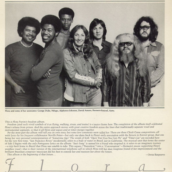 Flora Purim : Open Your Eyes You Can Fly (LP,Album)