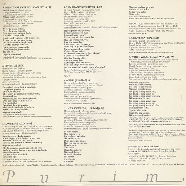 Flora Purim : Open Your Eyes You Can Fly (LP,Album)