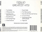 Don Ho And Aliis, The : Don Ho's Greatest Hits (Compilation)