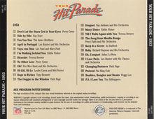 Various : Your Hit Parade 1953 (Compilation,Remastered)