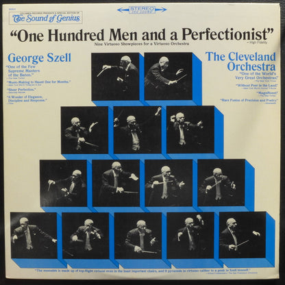 Cleveland Orchestra, The, George Szell : One Hundred Men And A Perfectionist (LP,Compilation,Sampler,Stereo)
