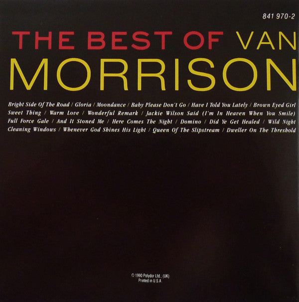 Van Morrison : The Best Of Van Morrison (Compilation)