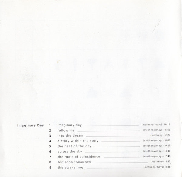Pat Metheny Group : Imaginary Day (Album)