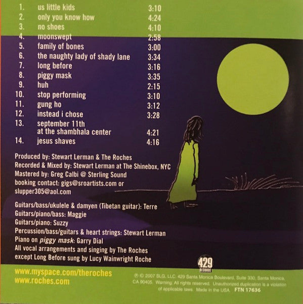 Roches, The : Moonswept (Album,Stereo)