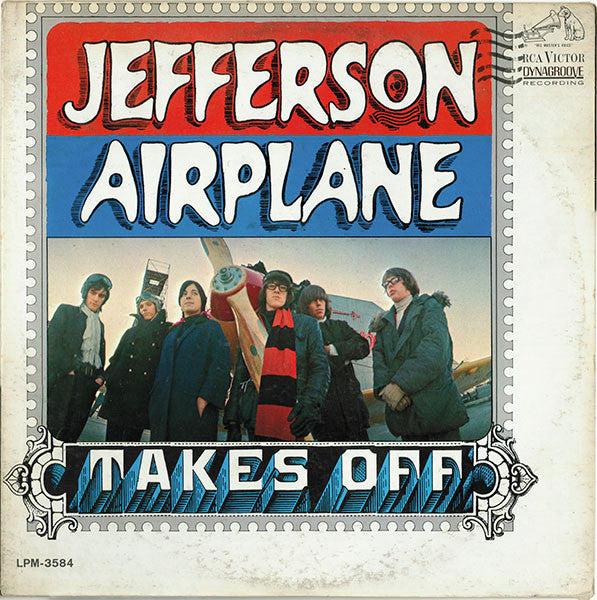 Jefferson Airplane : Jefferson Airplane Takes Off (LP,Album,Mono)