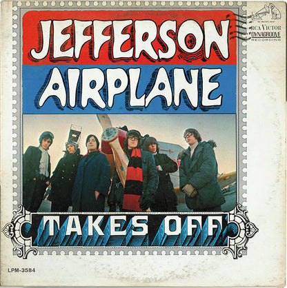 Jefferson Airplane : Jefferson Airplane Takes Off (LP,Album,Mono)