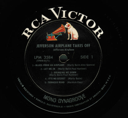 Jefferson Airplane : Jefferson Airplane Takes Off (LP,Album,Mono)