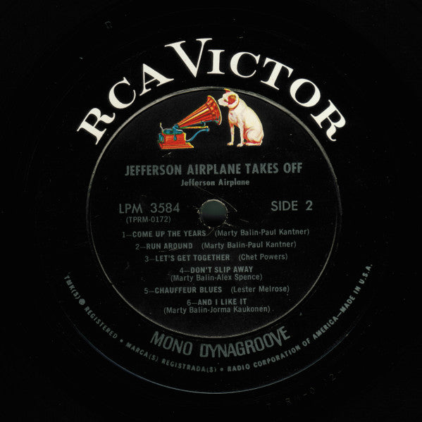Jefferson Airplane : Jefferson Airplane Takes Off (LP,Album,Mono)