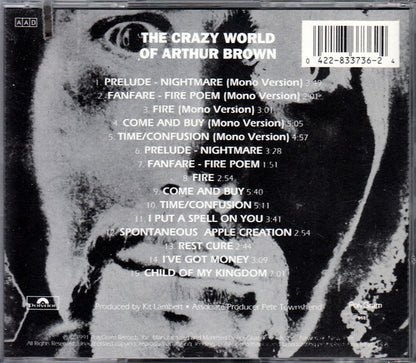 Crazy World Of Arthur Brown, The : The Crazy World Of Arthur Brown (Album,Reissue)