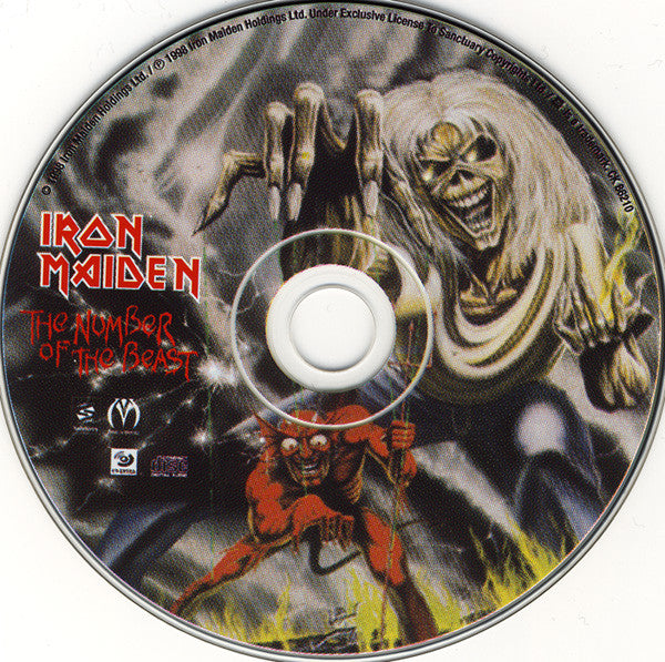Iron Maiden : The Number Of The Beast (Album,Enhanced,Reissue,Remastered)