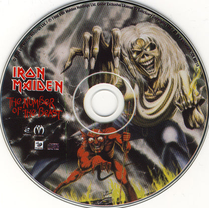 Iron Maiden : The Number Of The Beast (Album,Enhanced,Reissue,Remastered)