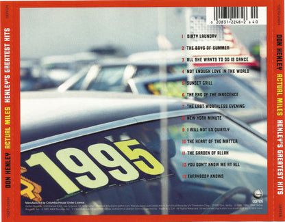 Don Henley : Actual Miles (Henley's Greatest Hits) (Compilation,Club Edition,Stereo)