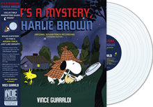 Vince Guaraldi - It's A Mystery, Charlie Brown (RSD Essentials, Indie Exclusive, Magnifying Glass Clear LP Vinyl) UPC: 840526509751