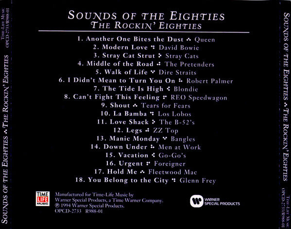 Various : Sounds Of The Eighties - The Rockin' Eighties (Compilation)