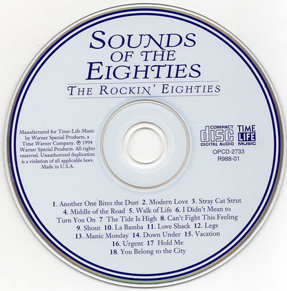 Various : Sounds Of The Eighties - The Rockin' Eighties (Compilation)